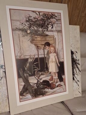 The Broken Flowerpot Art Print